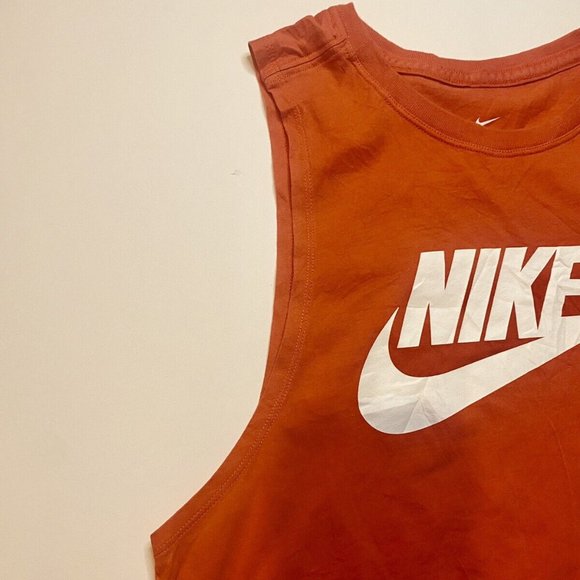 Nike Women Medium Workout Athletic Gym Tank Top LOGO - Picture 4 of 7